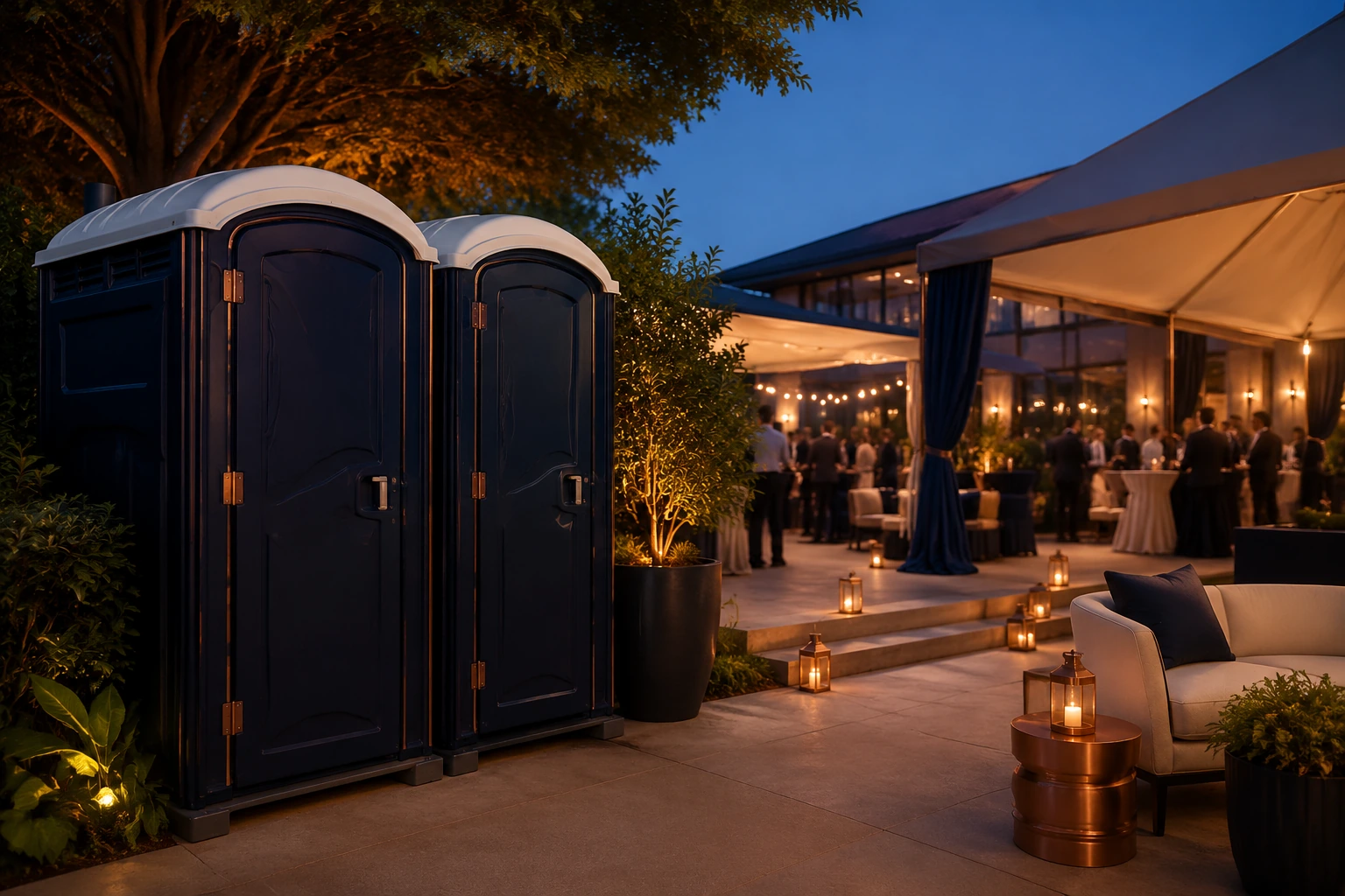 Portable restroom rental planning for Estero, FL